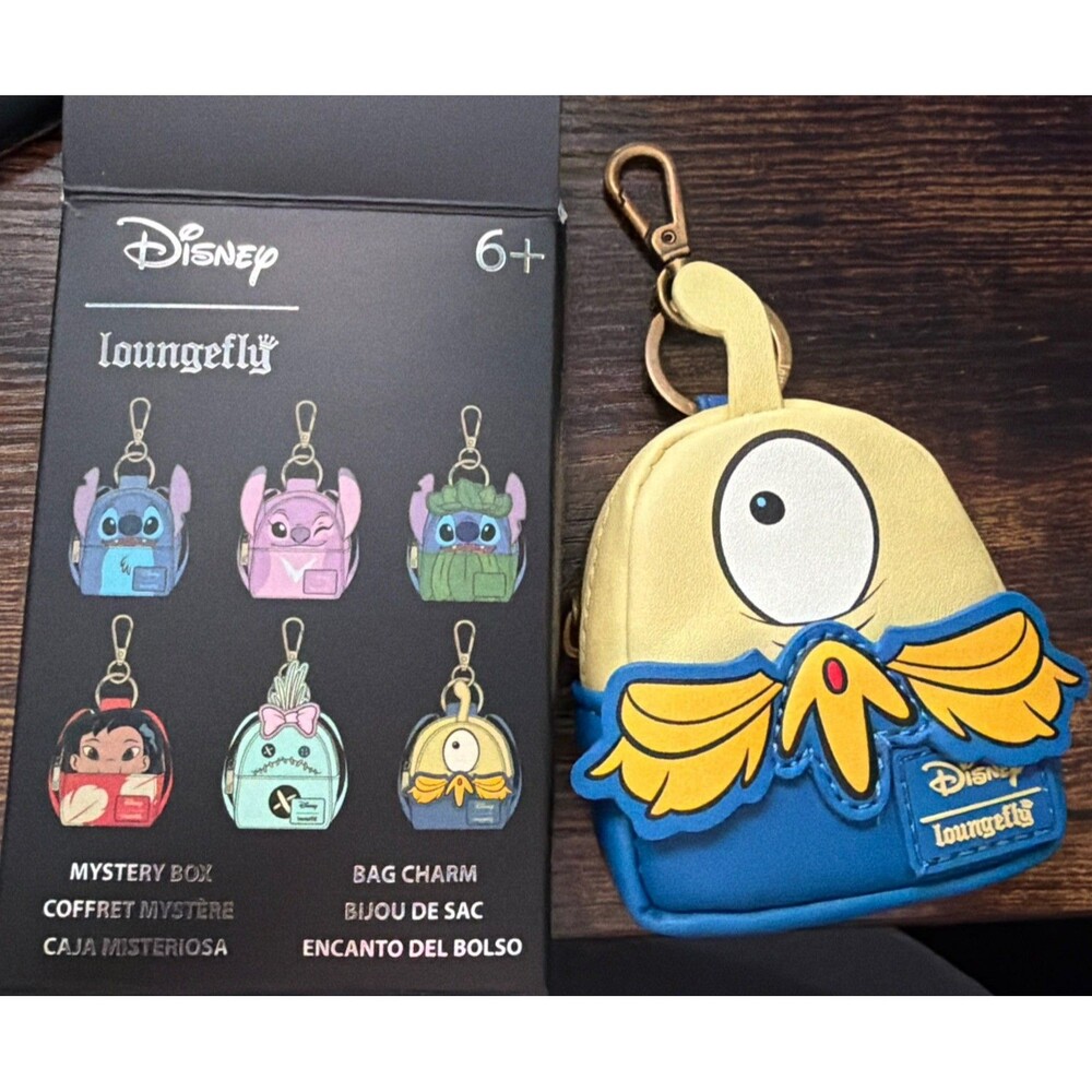 Loungefly Disney Lilo & Stitch Mini Backpack Mystery Bag Charm PLEAKLEY New